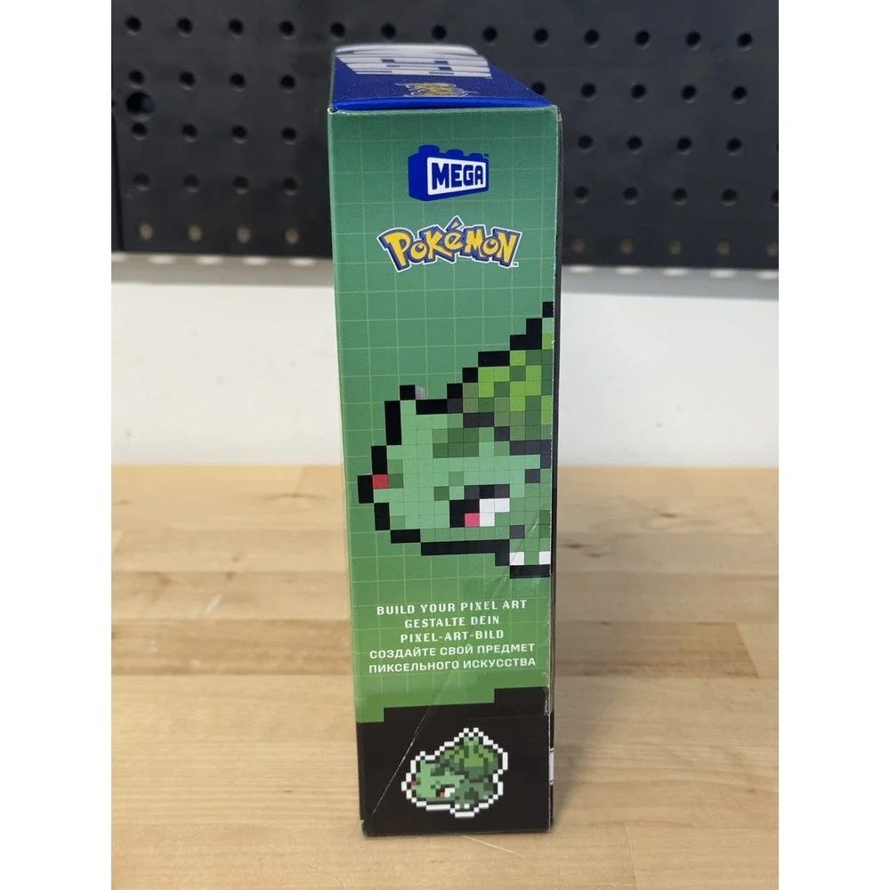 MEGA BLOKs‎ Blocks Pokemon Bulbasaur Pixel 8-Bit Art Action Figure 400pc NEW